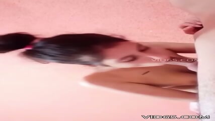 Teen girl blowjob and pink pussy fucking