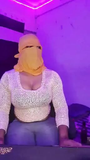 big tits crossdresser squizing big boobs