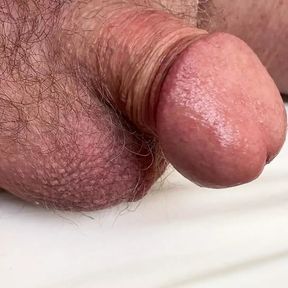 A really limp one with a bit of precum