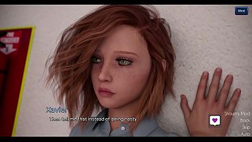 The Awakening Linda Teases Xavier With Her Bra and Breasts