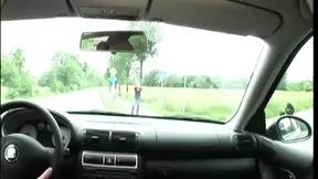 Natural Busty Girl Fucked Outside