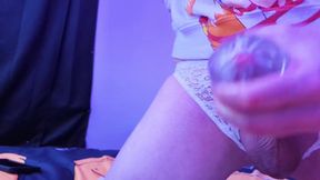Femboy destroyed by toys and the cameraman’s thick load