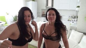 two cruel brunettes beat me pov FPn