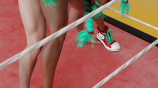 大きな男が厚いBBWぽっちゃりベイビーのタイトなお尻をハードコアでファック