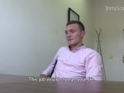 DIRTY SCOUT 156 -  Good Looking Stud Gives Up His Virgin Asshole For Money