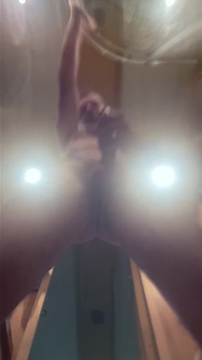 POV Straight Stud Fresh From Shower Towers Over You, Cums Hard on Your Face