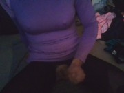 Edging while watching porn