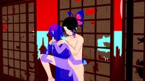 demon slayer hentai - shinobu kocho fucked - japanese asian manga anime film game porn