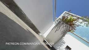 Slow Motion - POV: you’re a spider hanging from a giantess’ legs