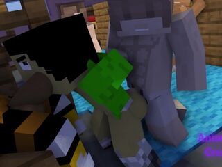 Our Secret College Club / Minecraft Homo Porn