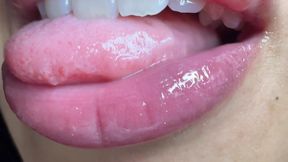 Giantess Takes This Little Man in Her Mouth
