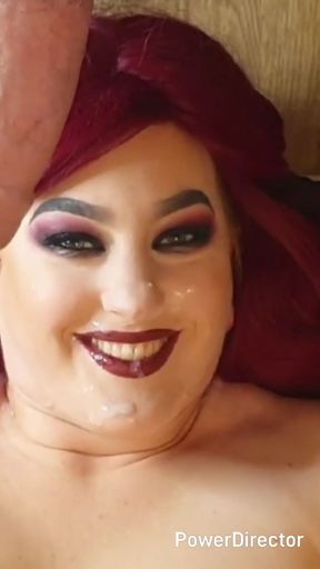 Facial cumshot