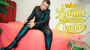 Latina Leather Boss : REINALEATHER POV -CUSTOM VIDEO