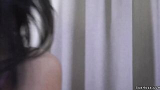 Rough ass fuck and cumshot on Maddy Gray