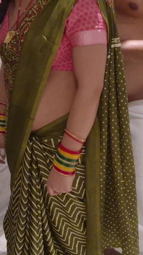 Emotional moment from &quot;Father in law Fucked her Bahu after taking the massage from her.&quot;