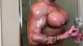 Hotel Bathroom Secretskandys Oil Muscle Flexing