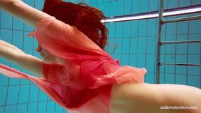 Hot Deniska underwater naked teen