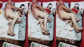 branquinha boa de cama transa com tiuzao safadao