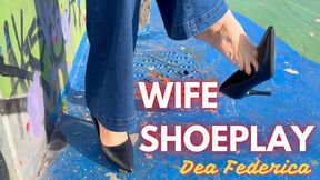 WIFE SHOEPLAY IN THE CITY