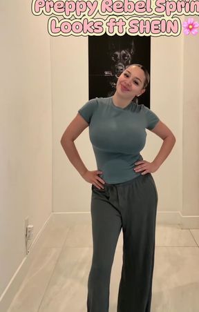 Boob-loving session with big-titted babe