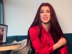 Smallcock loser mocked by stockings bae