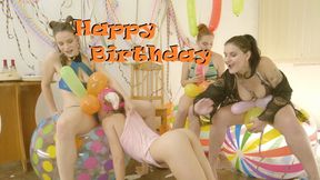 Happy Birthday withj balloons - mp4 720p