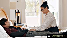 MOMMY'S BOY - Hot MILF Teacher Dana Vespoli Gives Recovering Student TITTY FUCK & Care