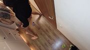 An obedient twink services his big-dicked master by taking his cock balls deep bareback.