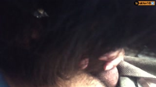 Thai Story SEX Public Blowjob In Car HE CUMS IN MY MOUTH