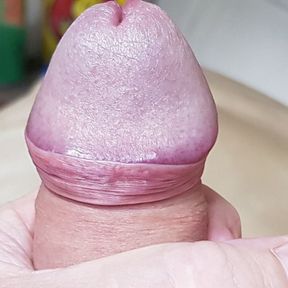 My Friend Lies and Jerks off His Cock Until the Juice Comes Out, Waiting for Something Else