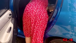 they took me off the back while I was bending over to wipe it in the car