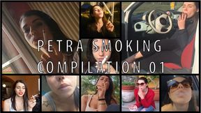 Petra Smoking Fetish Compilation 01 - HD