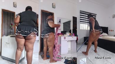 House Cleaning Milf Routine - Clean with Mara Exotic