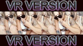 Sensual VR with Diaper and Squatting Pussy