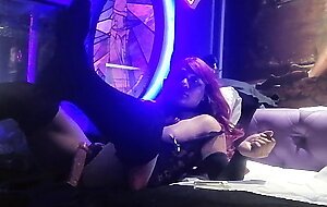 Athena self pleassure in a motel