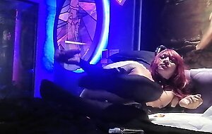 Athena self pleassure in a motel
