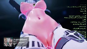 mmd r18 HK416 Klukai kancolle kantai cosplay ahegao dance 3d hentai ass fucking