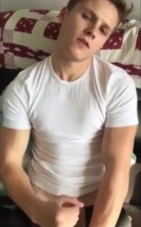 Twink Couple's Webcam Masturbation Session