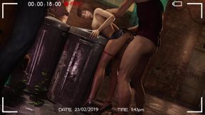 Saeko Mukouda Becomes a Street Whore Outside The Bar