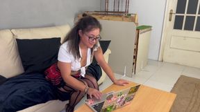 I Fuck My Classmate's Slut, She Likes Me to Fuck Her Mouth Hard.