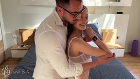 Tiny blonde with innocent face gets fucked hard for one full hour