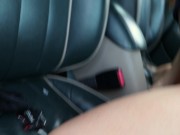 Sexy Redhead Fucks Herself With Gear Shifter and Sucks My Cock