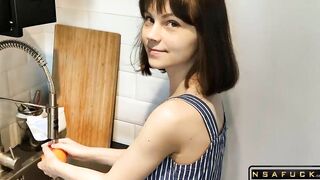 Hot and Intense Sex in the Kitchen with