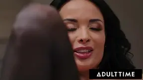 Anissa Kate, the mature MILF you love, oils her body in sultry lingerie.