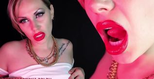 I Will Penetrate Deep Into Your Head and Stay There Forever! My Lips Will Forever Leave Their Red Imprint on Your Soul! My Eyes