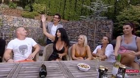 German sexbombs Micaela Schaefer and Jolee Love in lesbian porn