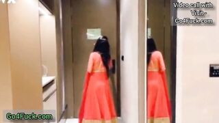 Desi Indian Girl With Bhabhi Sharing Husband Threesome sex  in Hotel