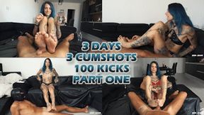 ENEA SLAVE - 3 DAYS, 3 CUMSHOTS, 100 KICKS - PART ONE - mobile version