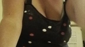 Kristy spits on you topless
