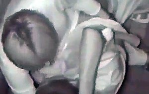 Asian couples street park sex